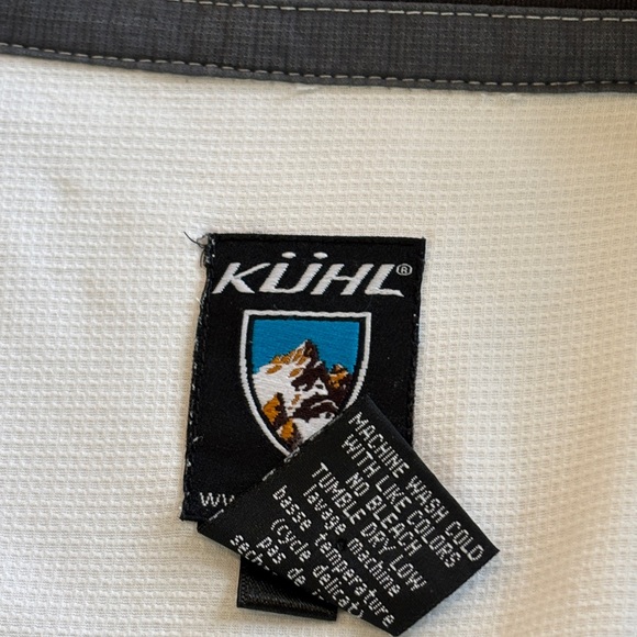 Kuhl Men's Nylon lightweight long sleeves breathable Hiking Fishing Shirt Medium - Picture 5 of 5